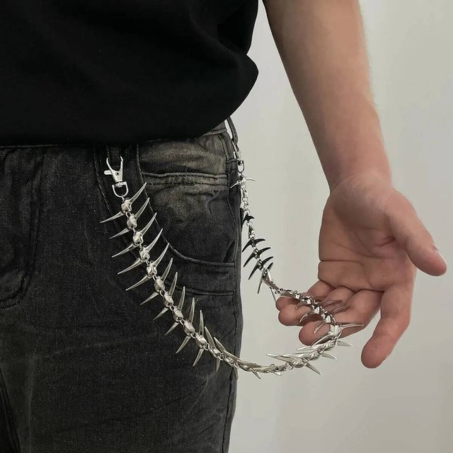KunJoe Taillenkette, Edelstahl, Silber, Herren - Bild 1
