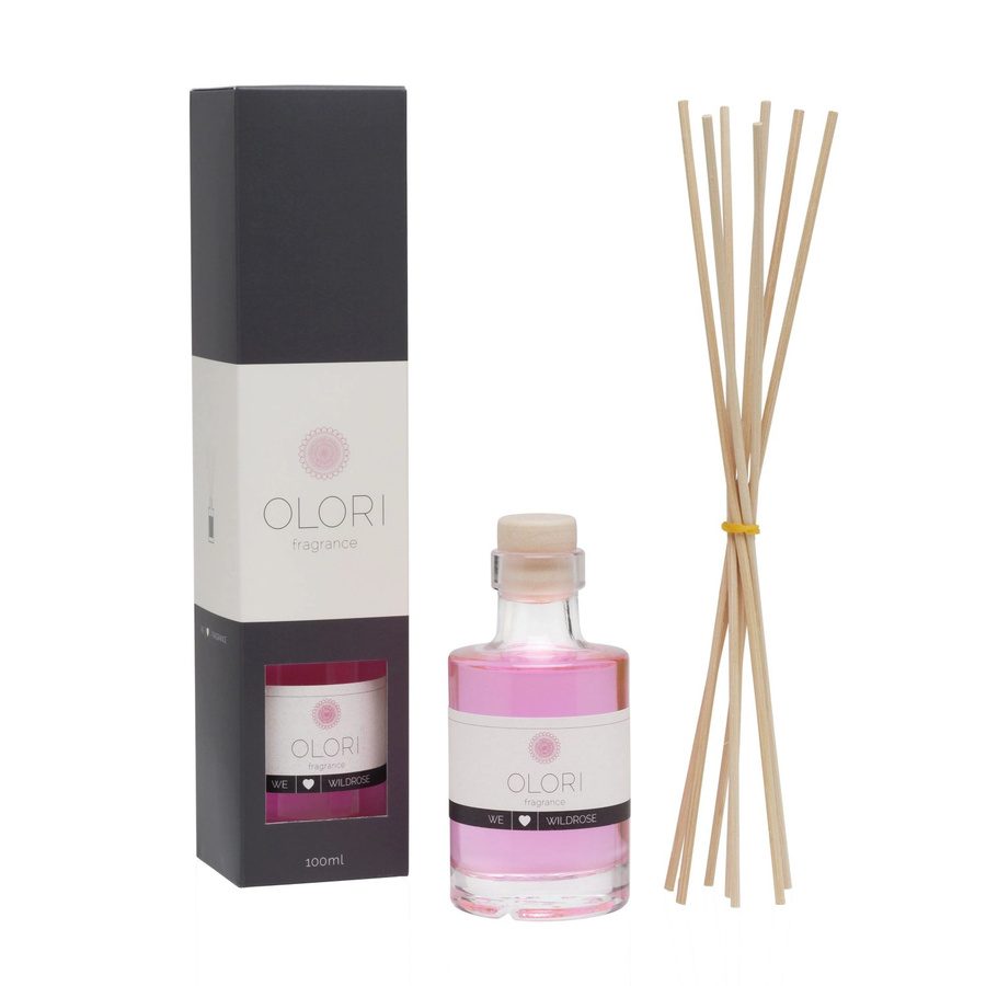Olori Raumduft Wildrose Reed Diffuser blumig 100 ml - Bild 2