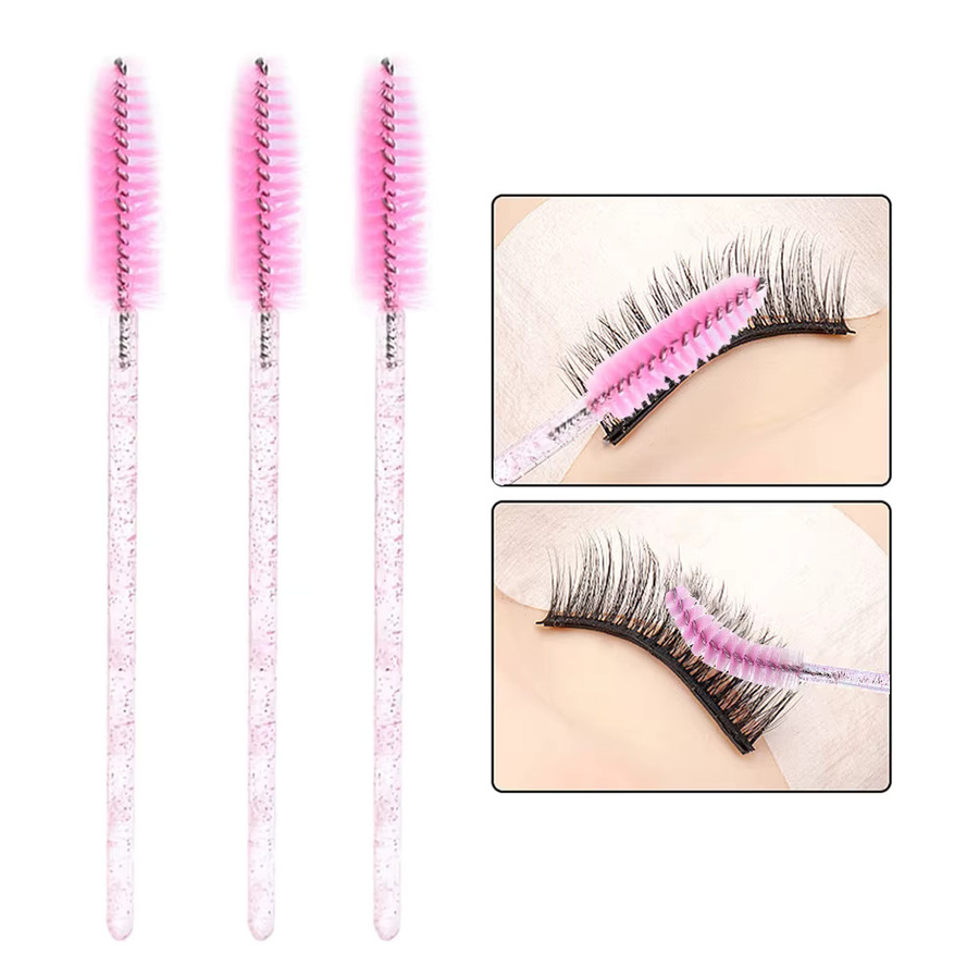 Andralyn Wimpernpinsel für Wimpernverlängerung und Augenbrauen, 500 Stück, Unisex - Bild 2