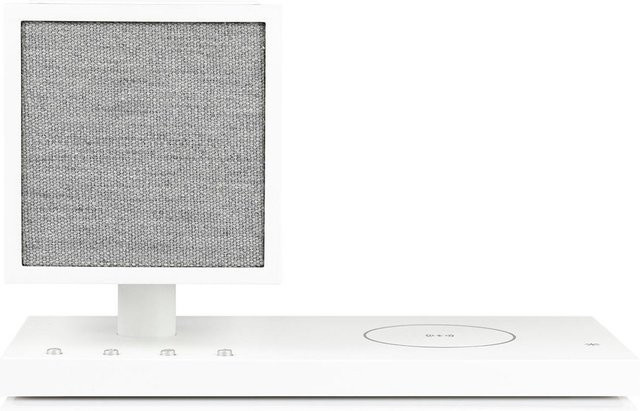 Revive Bluetooth-Lautsprecher mit USB-A in Weiß/Grau - Bild 1