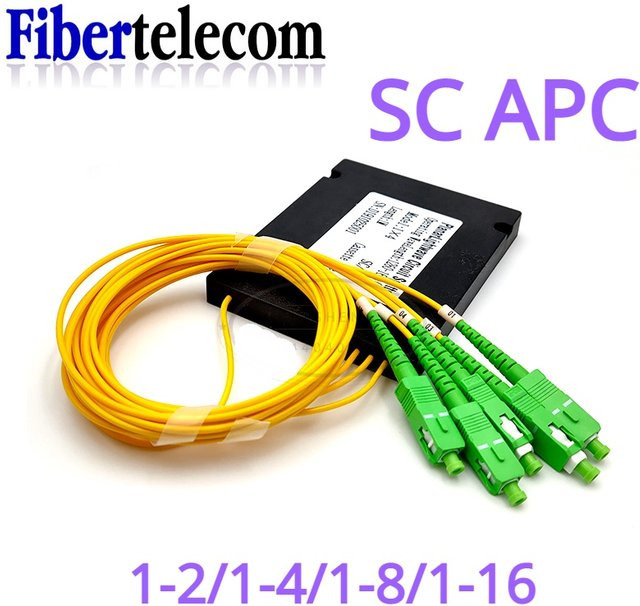 Glasfaser-FBT-Splitter SC/APC für Anschlussboxen in den Varianten 1*2, 1*4 und 1*8 - Bild 1