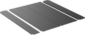 enoc Bodenblechpaket für F3 BPP 810 X3-S in Grau, B/T: 80 x 100 cm - Bild 1