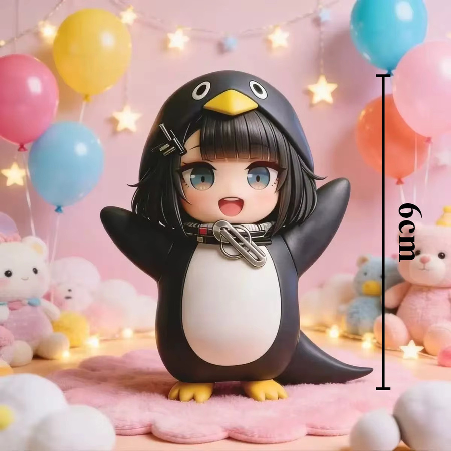 Gugugaga Kleiner Pinguin-Verwaltungsbeamter, PVC-Figur, Einzelfigur - Bild 6