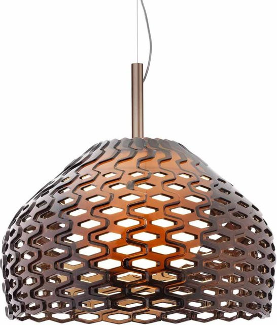 FLOS Tatou S2 Pendelleuchte in Ocker und Grau aus Polycarbonat - Bild 1