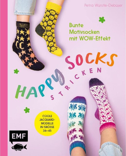 Happy Socks stricken von Petra Würstle-Debüser, Hardcover - Bild 1