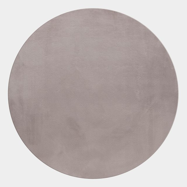 Waschbarer Kurzflor-Teppich Kadima Design NECKAR in Beige, einfarbig, Durchmesser: 160 cm - Bild 1