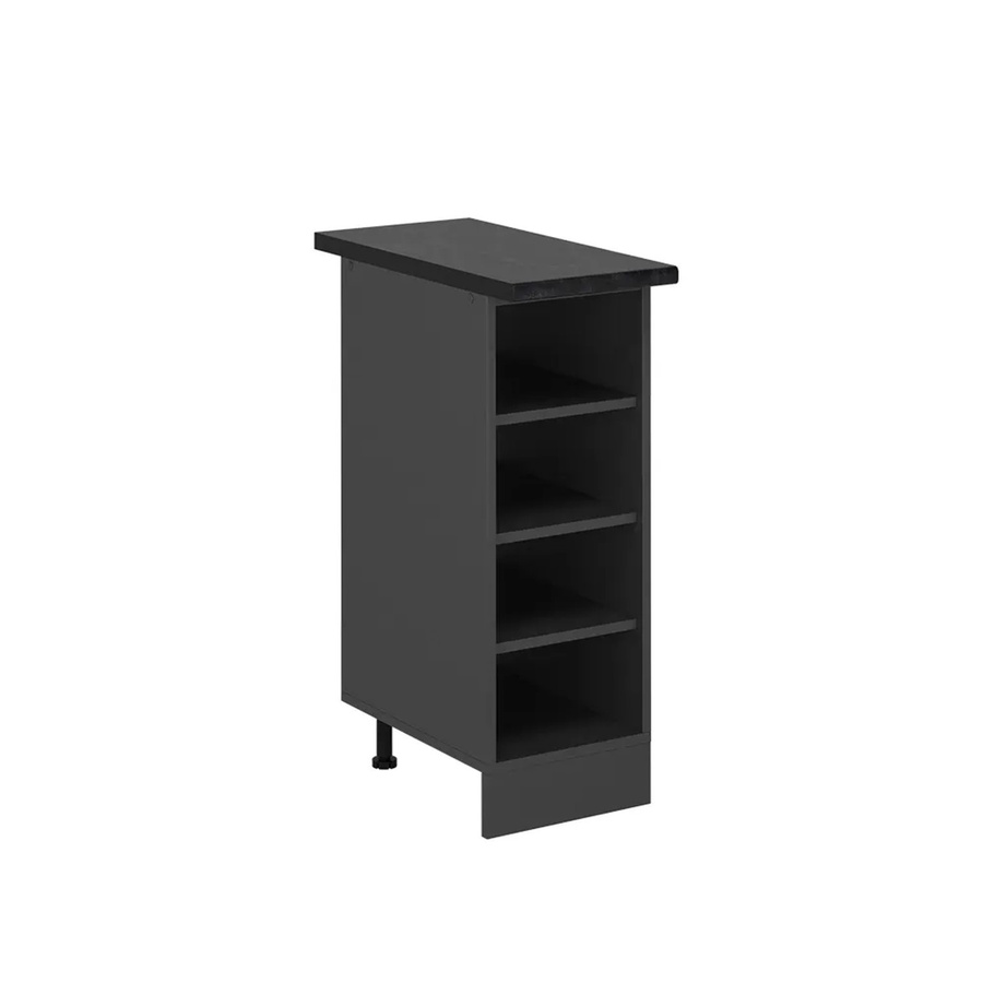 Vicco Küchenregal R-Line Offener Küchenschrank Anthrazit B/T/H: 30 x 17,8 x 60 cm - Bild 2