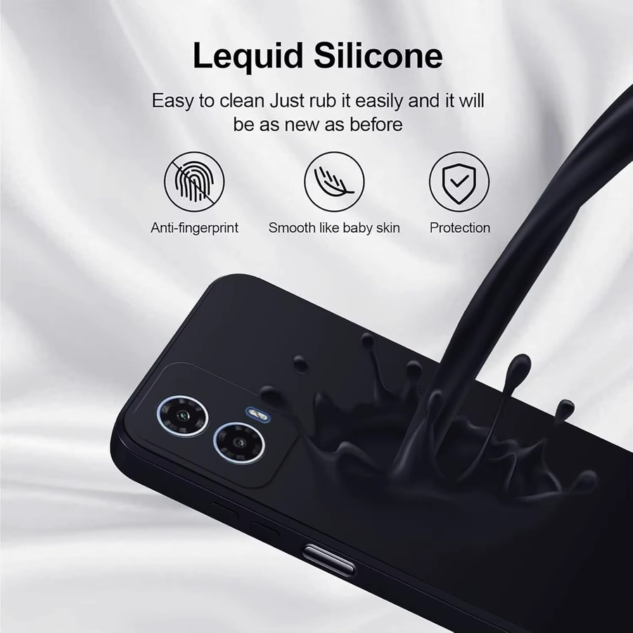 Flexible Silikon TPU Schutzhülle für Motorola Moto G85 G35 G55 G75 5G G05 G15 G04 G04S G14 G24 G34 G54 E15 E14 in Schwarz und Grün - Bild 2