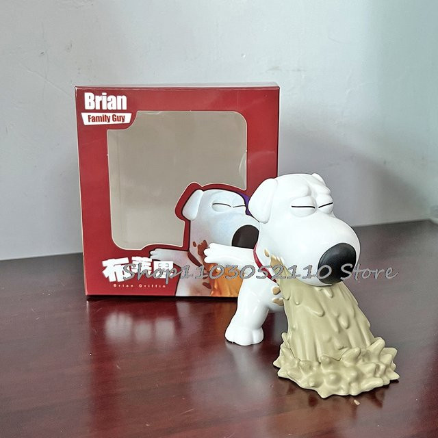 Bandai Family Guy Puking Brian Stewie Griffin Actionfigur, Einzelfigur - Bild 1