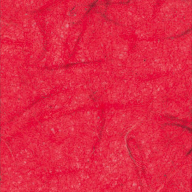folia Faserseide Naturpapier aus Maulbeerbaumfasern in Hochrot, Breite: 47 cm, Höhe: 64 cm - Bild 1