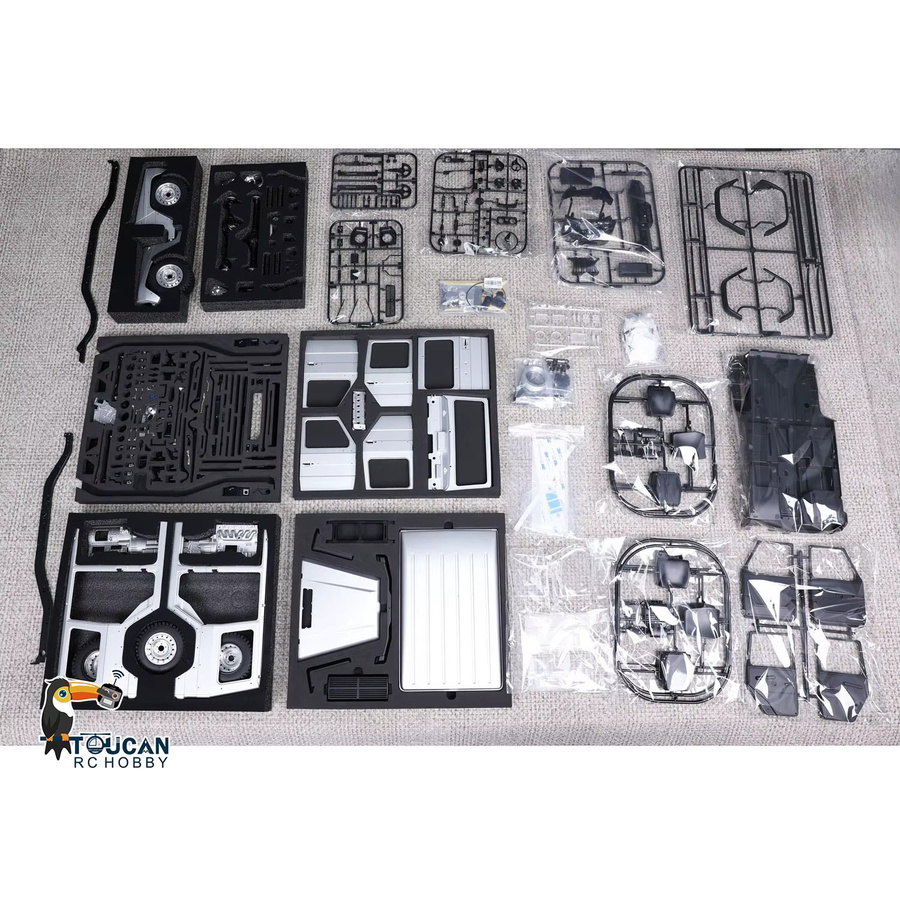 CAPO RC Offroad-Auto-Kit, Metall, 1/8, ferngesteuert, DIY-Fahrzeugmodell - Bild 3