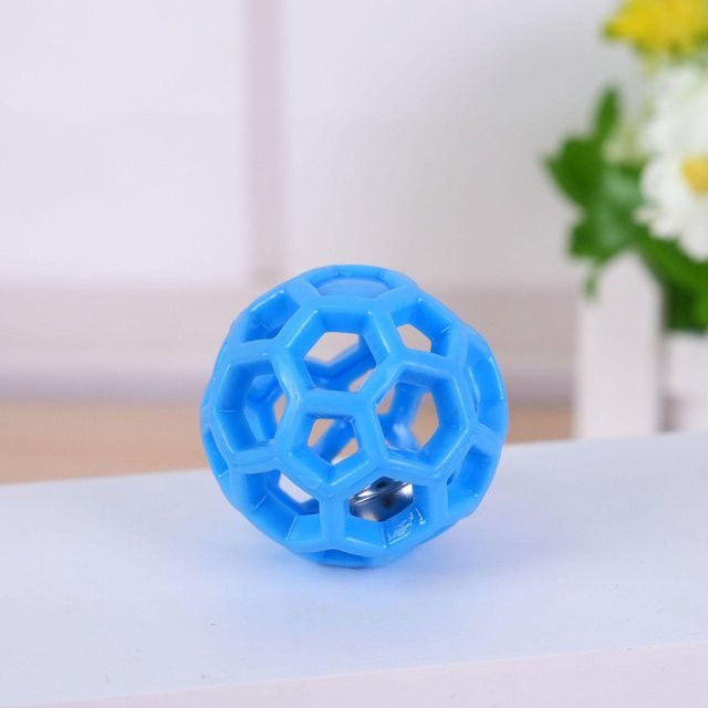 Binchi Outdoor Equipment Hohlgummi-Haustier-Kauspielball mit Klingelgeräusch, Spielzeug für Hunde und Katzen - Bild 1