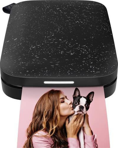 HP Sprocket 200 Bluetooth Fotodrucker mit Dye-Sublimation Technologie, Druckauflösung 313 x 400 dpi, Papierformat max. 50 x 76 mm - Bild 1