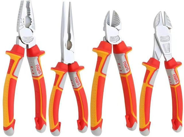 WOZOBUY Multifunktions Abisolierzange und Seitenschneider für Elektriker - Bild 1