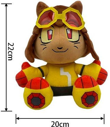 Yiran toy Kit Gobbles Kaboodle Flappers Plüschtier, Dinosaurier, Roboter, Gelb - Bild 1