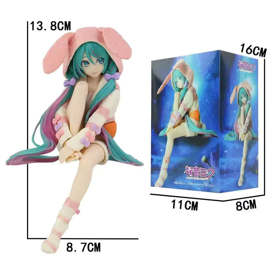Bandai Hatsune Miku Actionfigur, Rosa, Kunststoff - Bild 2