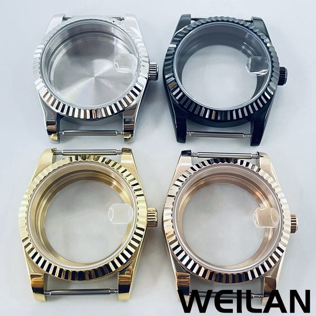 Uhrengehäuse Roségold, Saphir, 36mm 40mm, ANGLANG - Bild 1