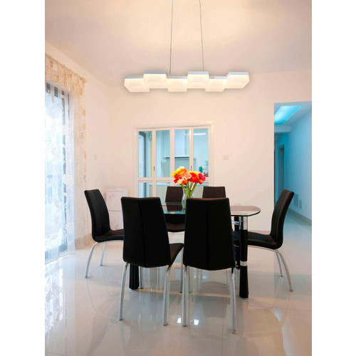 Näve LED-Pendelleuchte Moggi Weiß B/H/T: 20 x 27 x 75 cm - Bild 3