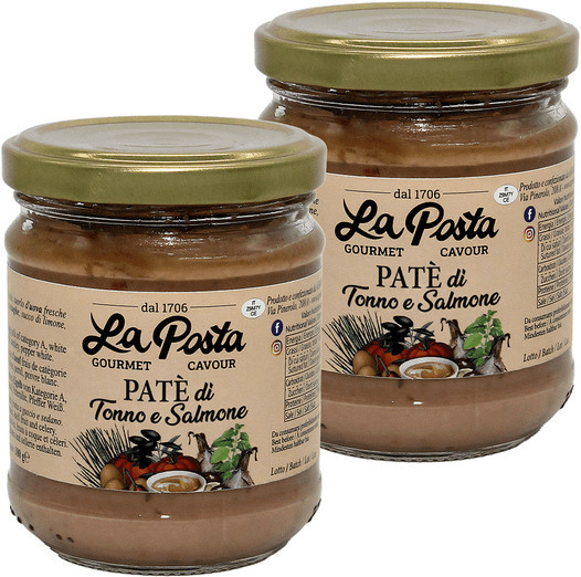 Locanda La Posta Thunfisch- und Lachs-Paté 2 x 180 g - Bild 1