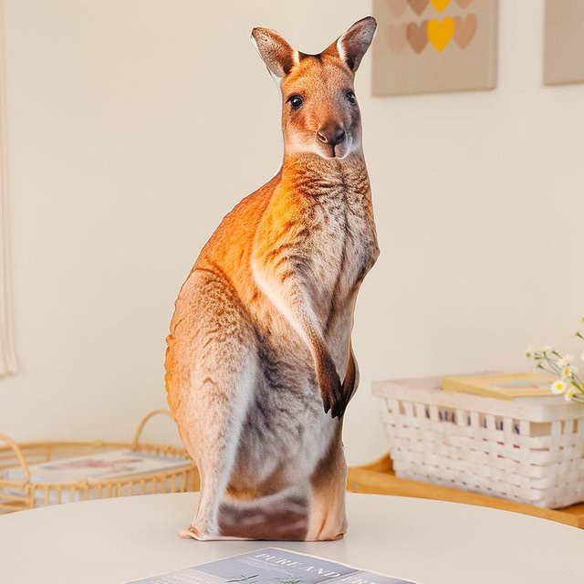 Simulation Tier Plüschtier Kissen, Tiere, Braun, ab 14 Jahre - Bild 1