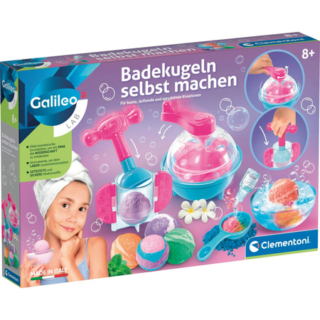 Clementoni Experimentierkasten Badekugeln selbst machen für Kinder ab 8 Jahren