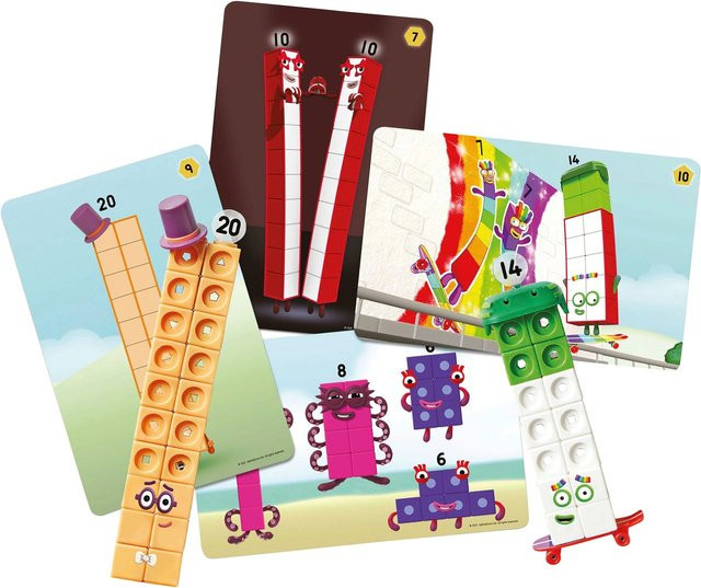 Learning Resources MathLink-Steckwürfel Numberblocks 11-20 Aktivitätsset - Bild 1