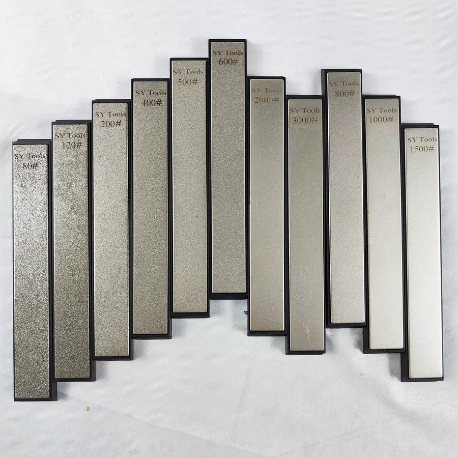 Sy tools Diamant-Schleifstein-Set für festwinkeltes Messerschärfsystem in Grau, B/T/H: 20 x 20 x 16 cm - Bild 5