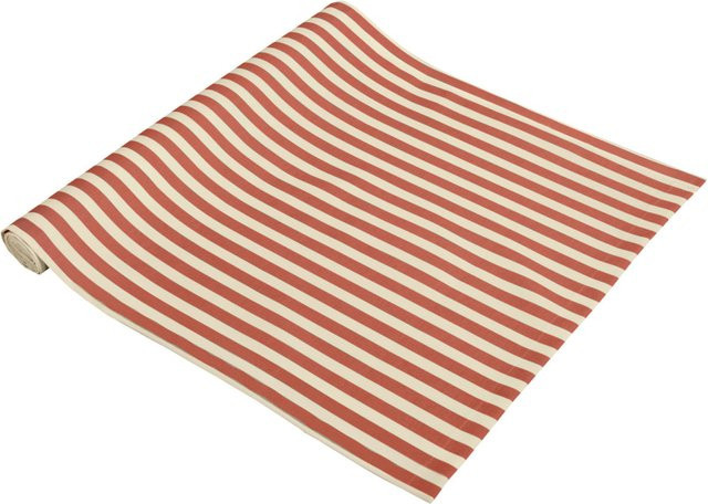 ERWIN M. Outdoor-Tischläufer Valiano gestreift in Rot/Weiß, B: 40 cm, L: 120 cm - Bild 1