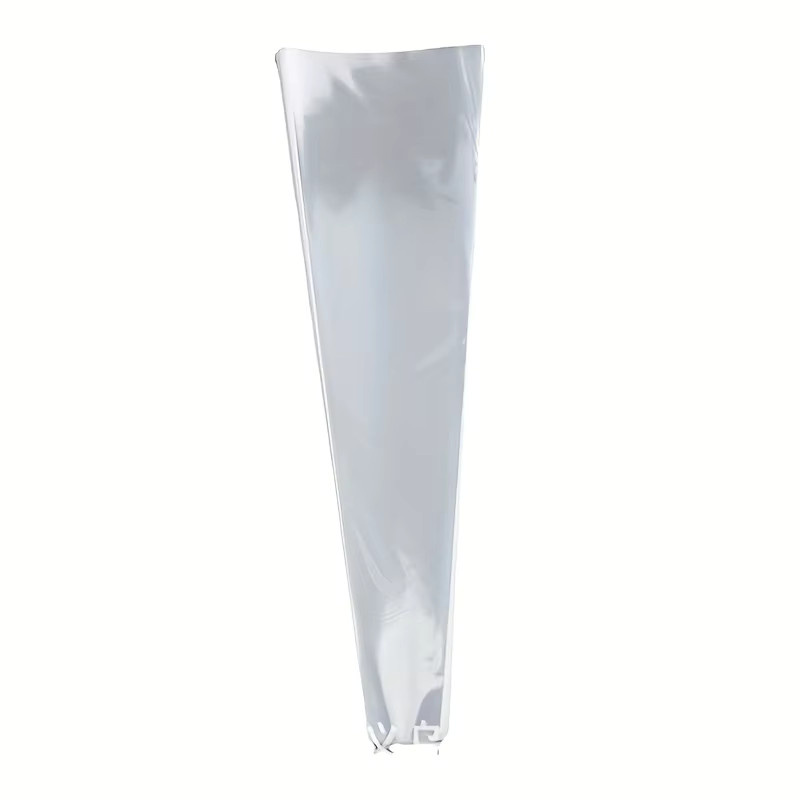 100 Stück transparente Plastik-Blumengeschenktüten aus strapazierfähigem Material für Blumensträuße und Pflanzen - Bild 3