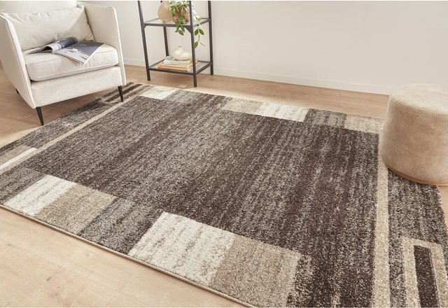 Gewi Teppich Syntex 1 Amber in Amber und Braun, modern und gewebt, B/T: 160 x 230 cm - Bild 1