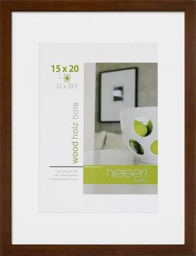 Nielsen Design Bilder Wechselrahmen aus Holz in Braun für DIN A4 - Bild 1