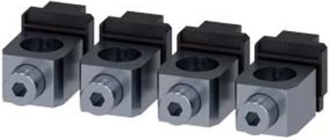 Siemens 3VA9384-0JB13 Leistungsschalterzubehör in Silber, B/H/T: 4,0 x 3,83 x 7,87 cm - Bild 1