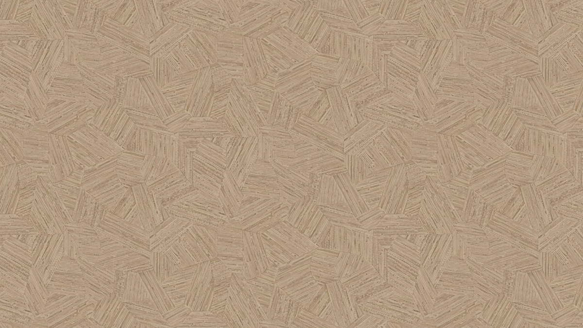 Arte International Tapete Mauna Indian River in Grau und Beige mit abstraktem Design aus Vlies und Vinyl - Bild 1
