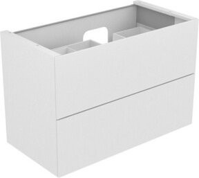 Keuco Waschtischunterschrank Edition 11 in Weiß mit integrierter LED-Beleuchtung, B/T/H: 105 x 70 x 53,5 cm - Bild 1
