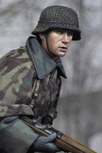 JIJIE US Young Grenadier Soldier Single Person, Modellbausatz, Maßstab 1:16, Einzelfigur - Bild 1