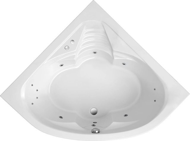 Ottofond Whirlpool Cascade Komfort Weiß Breite: 140 cm - Bild 1