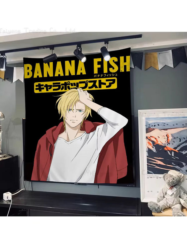 Banana Fish Anime Wandteppich Multicolor Wandbehang zur Dekoration - Bild 7