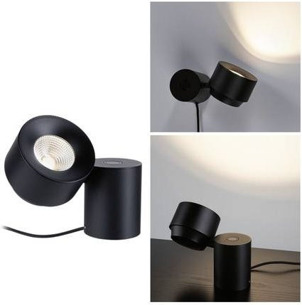 Paulmann Pane I 79776 LED-Tischlampe in Schwarz, dimmbar und connectable - Bild 1
