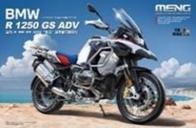 MENG Models BMW R 1250 GS ADV, Fahrzeug, 1:9, schwarz - Bild 1