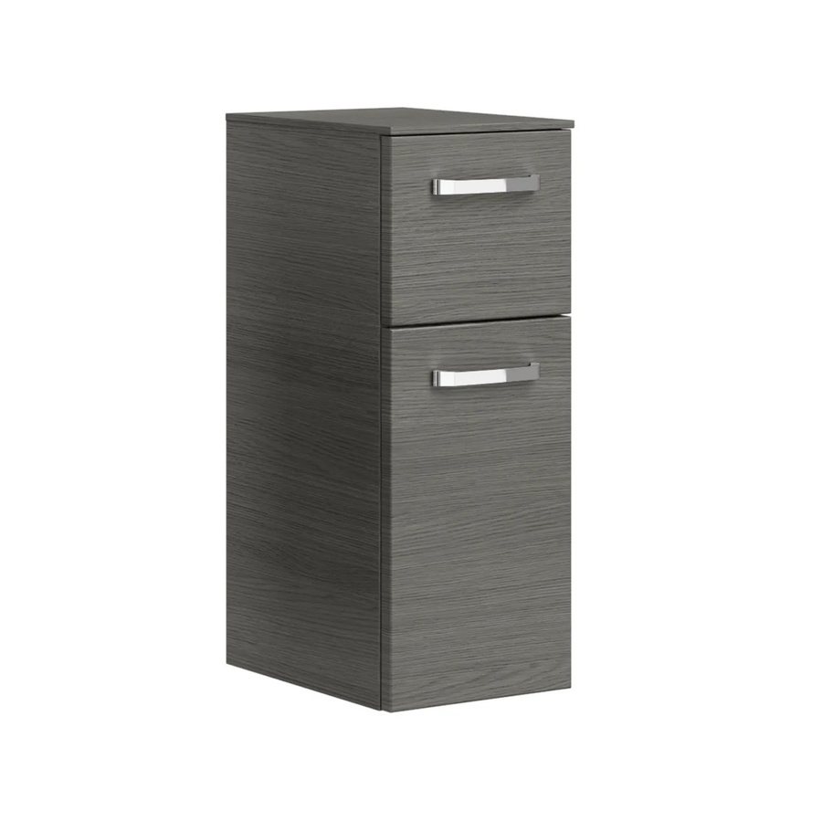 Pelipal Bad-Hängeschrank Serie 4010 in Graphit mit Soft-Close-Türen und internen Regalen, Breite: 30 cm, Höhe: 73,2 cm, Tiefe: 2 cm - Bild 1