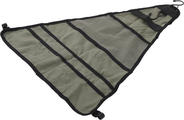 Igeteck Geschirr Aufbewahrungstasche in Grün, faltbar und verstellbar mit mehreren Taschen für Camping, Wandern und BBQ - Bild 1
