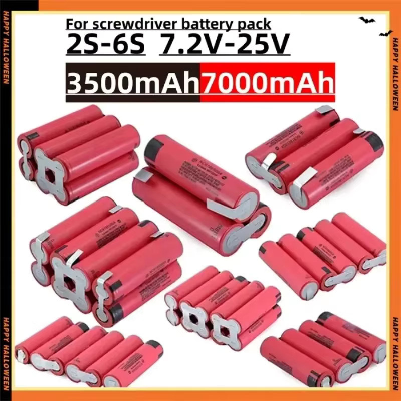 Anpassbarer NCR18650GA Akku für Schraubendreher und Schweißgeräte, 3500-7000 mAh, 12 V bis 21 V (2S bis 5S) - Bild 4