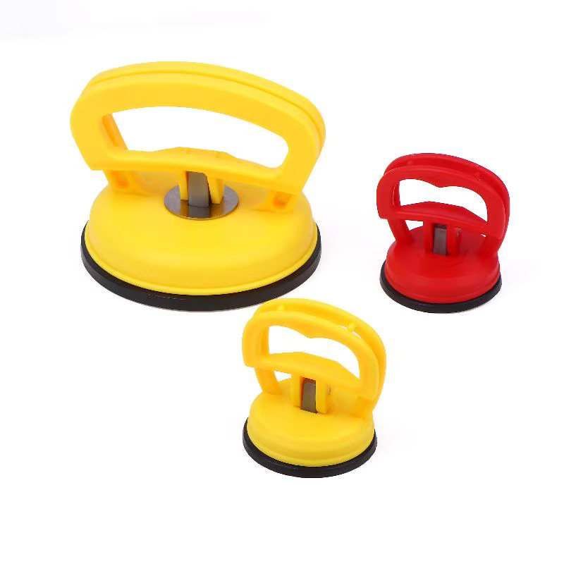 HUXUAN Auto Dellenzieher Reparatur-Set mit Saugnapf in Rot, Durchmesser: 58 mm und 118 mm - Bild 1