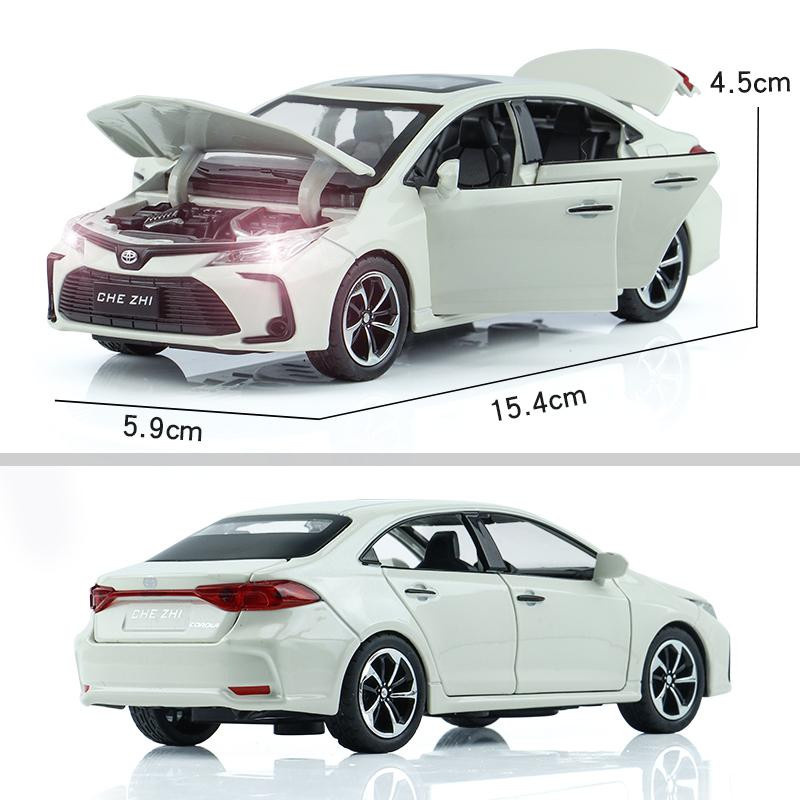 Toyota Corolla Diecast-Spielzeugfahrzeug mit Licht und Sound 1:32 - Bild 7