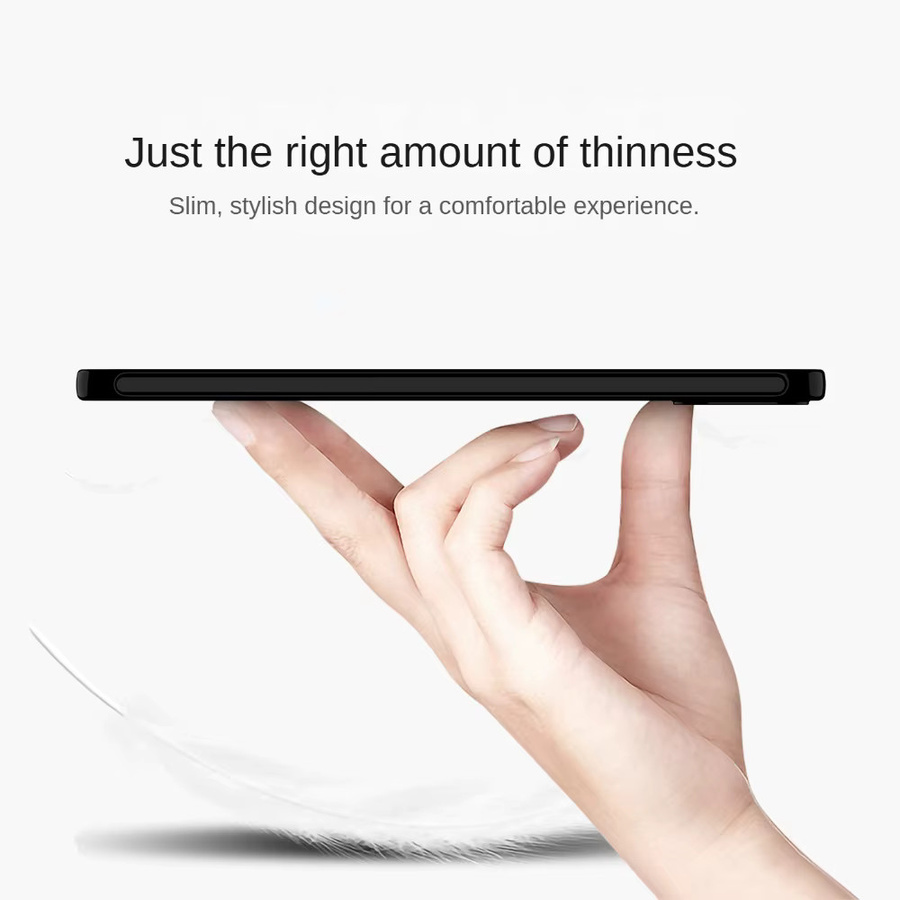 OPPO Pad Mini 2026 Schutzhülle aus weichem Silikon TPU in Schwarz, 8,8 Zoll, Modell OPD2515 - Bild 6