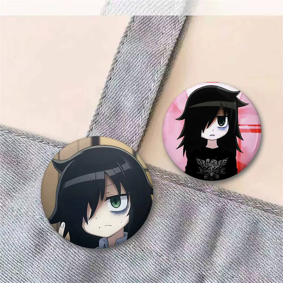 Mesuca Tomoko Kuroki, Anstecknadel, Metall, Bunt - Bild 5