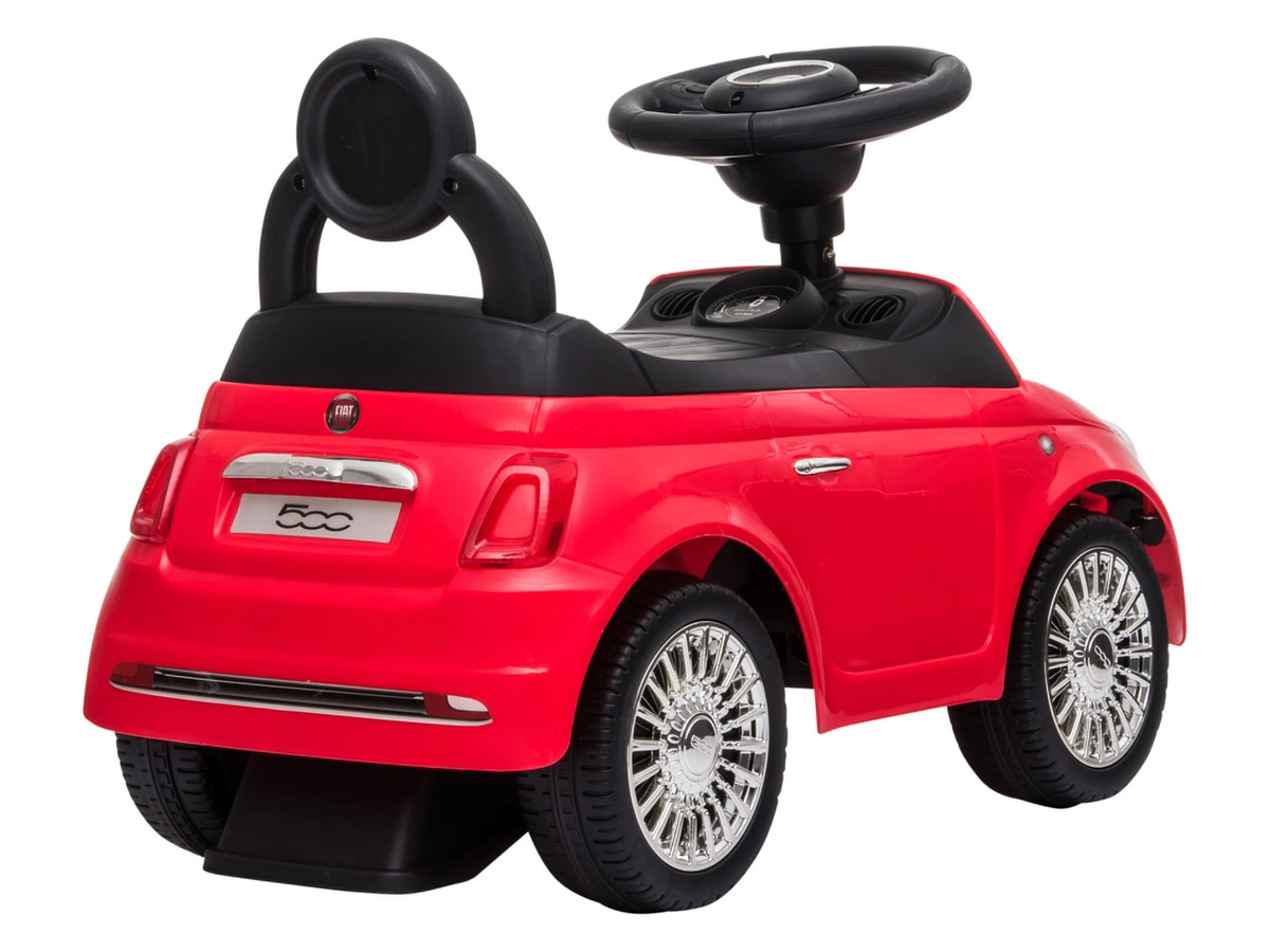 Fiat 500 Rutscher mit Licht und Sound Rot ab 1 Jahr - Bild 2