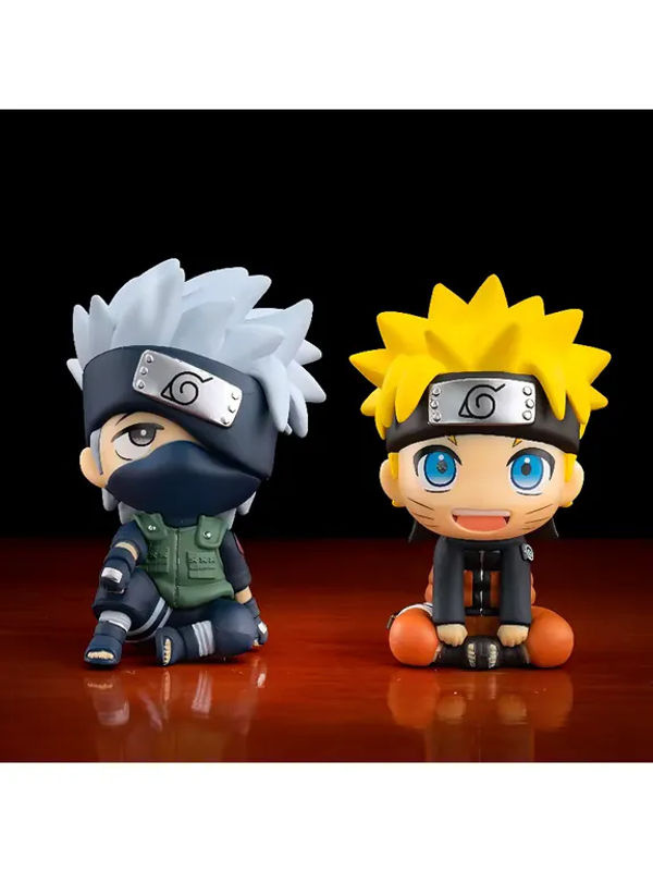 Bandai Naruto Anime Actionfigur Q-Version Kawaii Sammlermodell aus Kunststoff, mehrfarbig, Höhe: 9 cm - Bild 6
