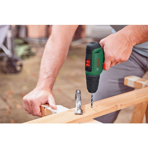 Bosch EasyDrill 1200 Akku-Bohrschrauber 12V in Grün/Schwarz/Rot mit 2 Akkus und Zubehör - Bild 3