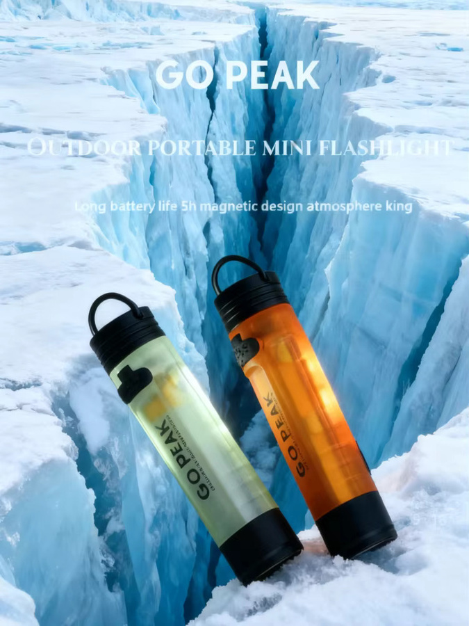 GOPEAK Mini LED Taschenlampe mit Schlüsselclip und RGB-Farben für Notfälle und Outdoor-Einsätze, Multicolour - Bild 3